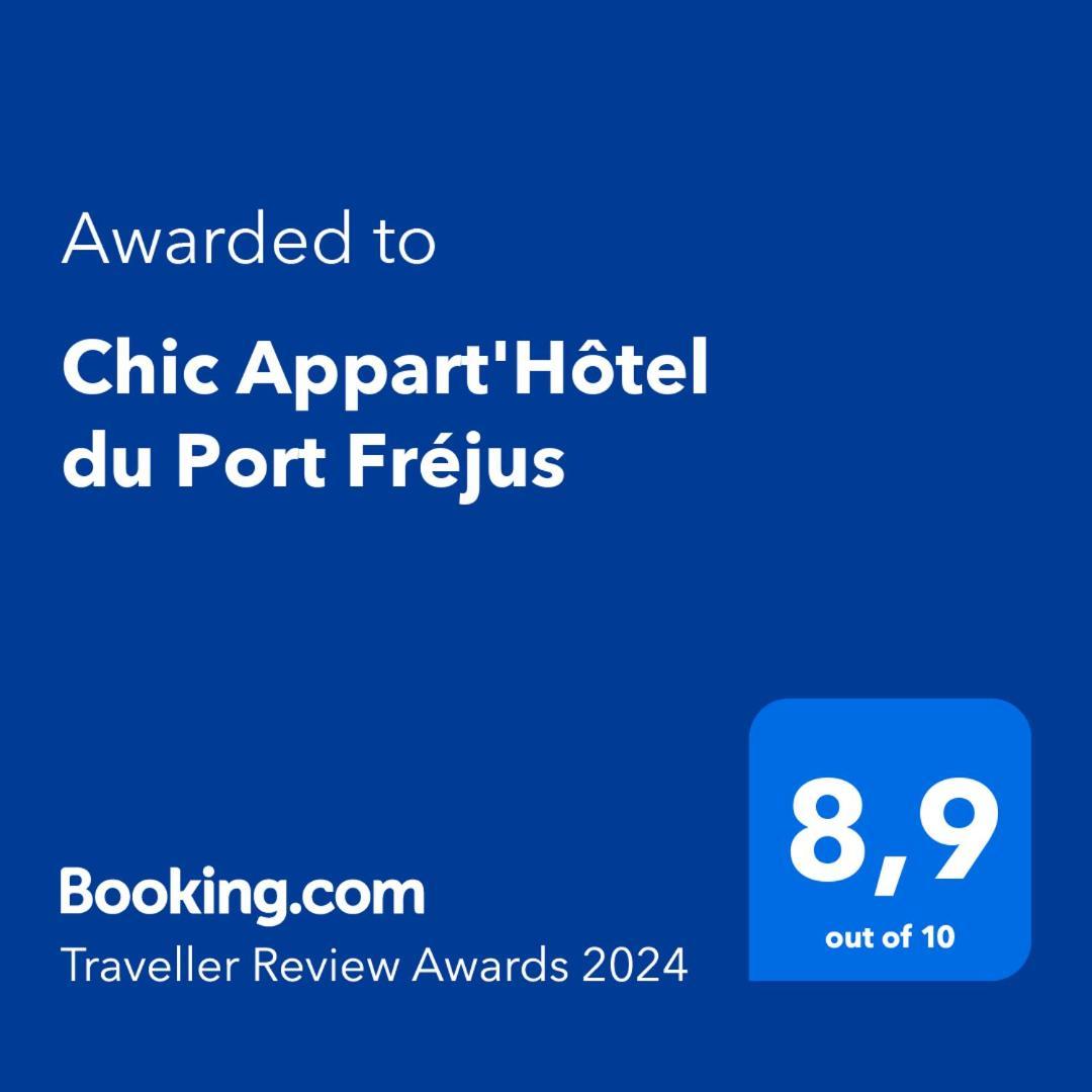Chic Appart Du Port Fréjus Dış mekan fotoğraf
