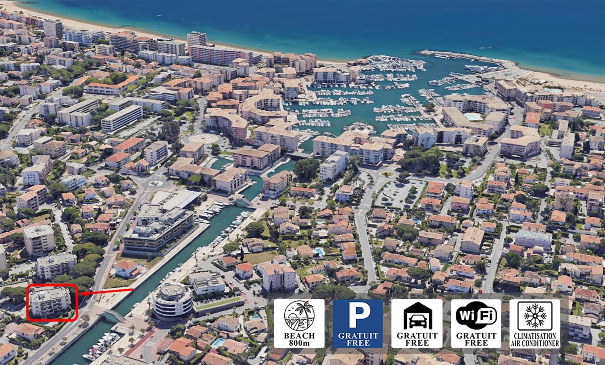 Chic Appart Du Port Fréjus Dış mekan fotoğraf